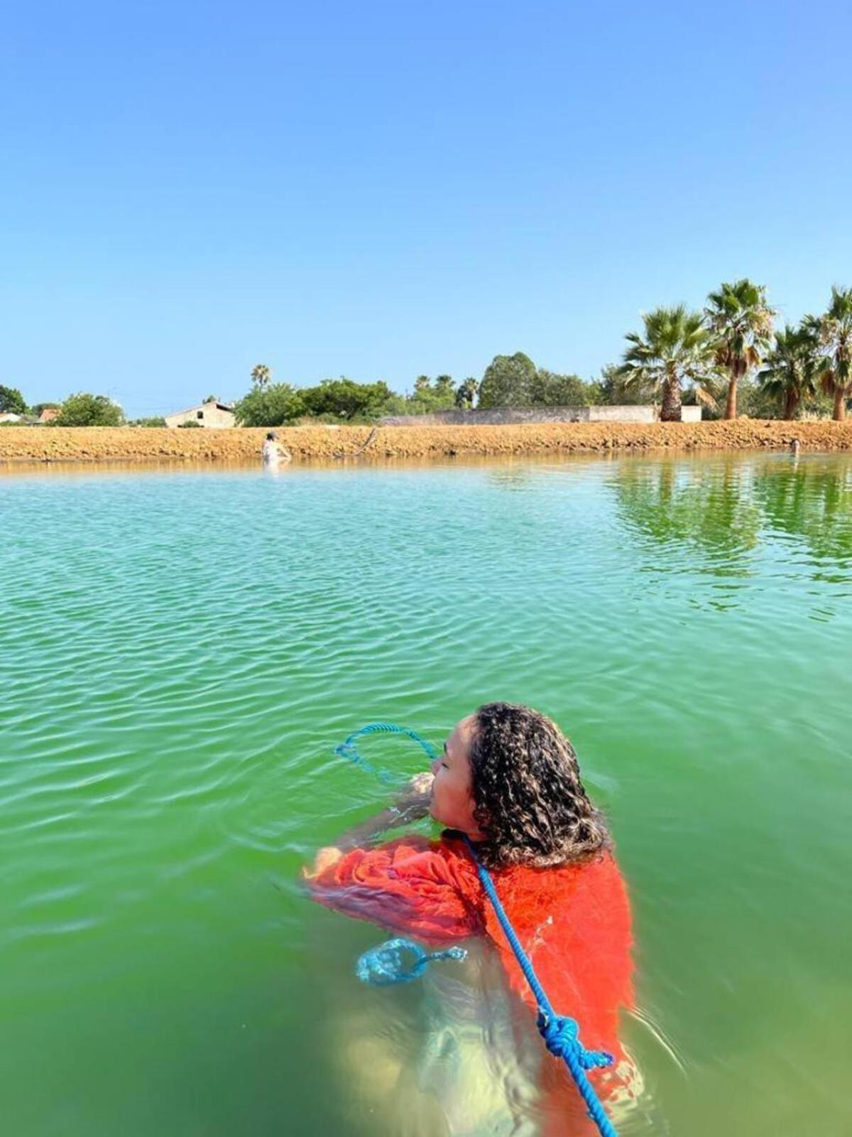 Glamping On Organic Yoga Farm With Natural Swimming Pool Near Beach Moncarapacho Εξωτερικό φωτογραφία