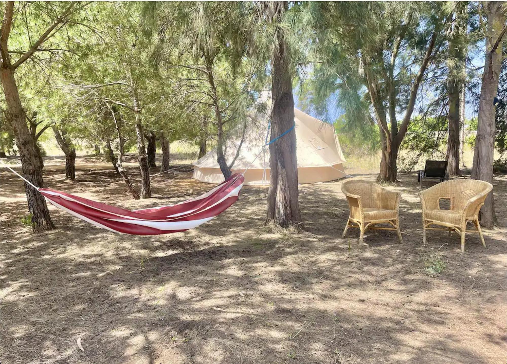Glamping On Organic Yoga Farm With Natural Swimming Pool Near Beach Moncarapacho Εξωτερικό φωτογραφία