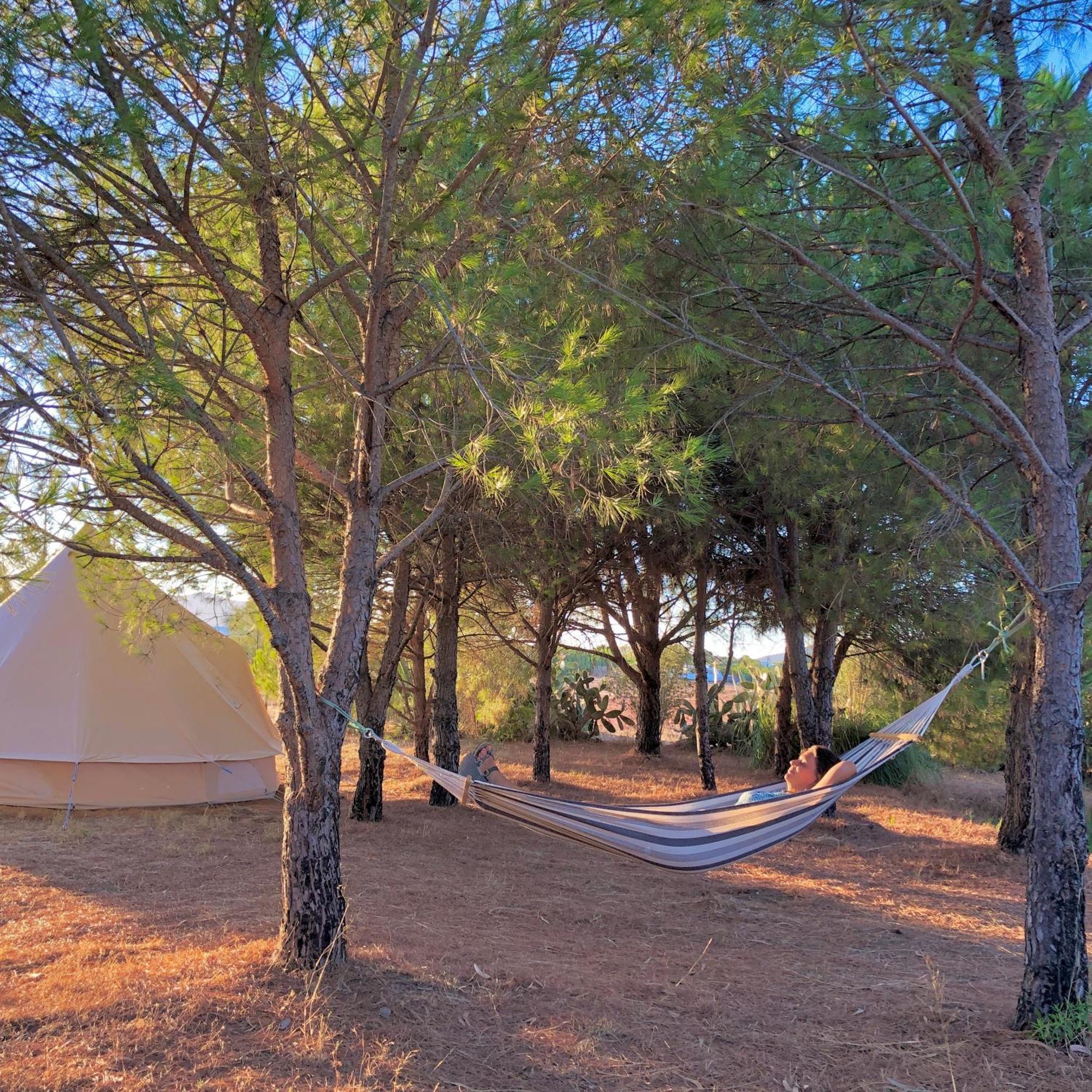 Glamping On Organic Yoga Farm With Natural Swimming Pool Near Beach Moncarapacho Εξωτερικό φωτογραφία